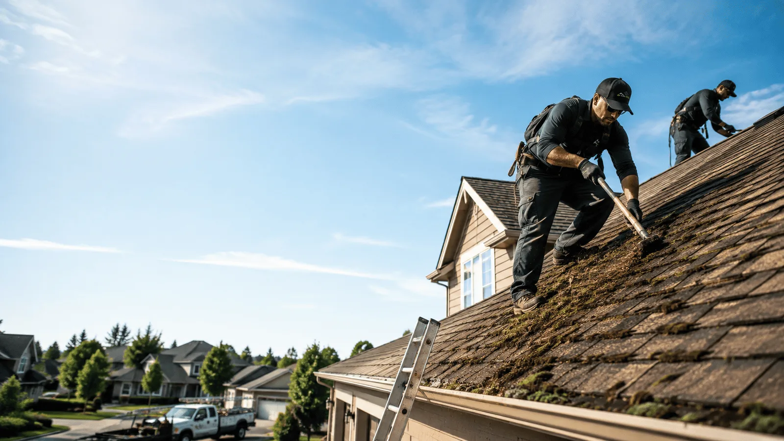 Roof Moss Removal in Leonard, MO near me